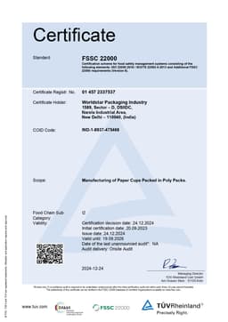 FSSC 22000 Certificate