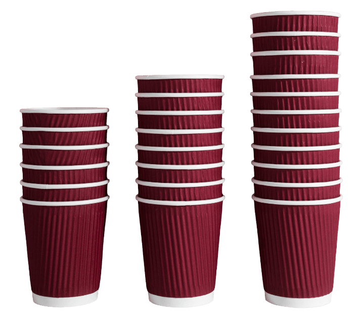 Rippled Paper Cups